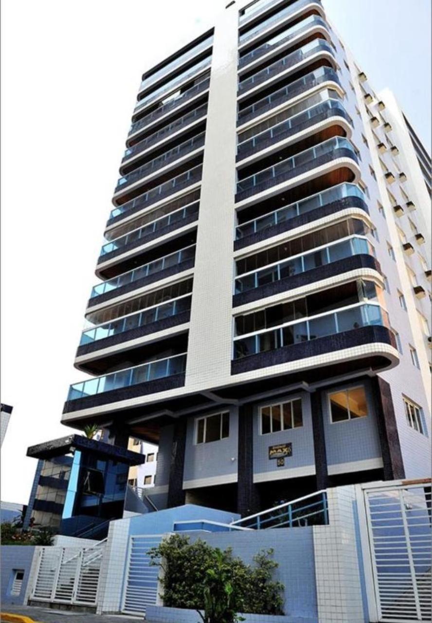 Apto Vista Mar, 8 Pessoas, Varanda Gourmet, Pe Na Areia! Praia Grande  Esterno foto